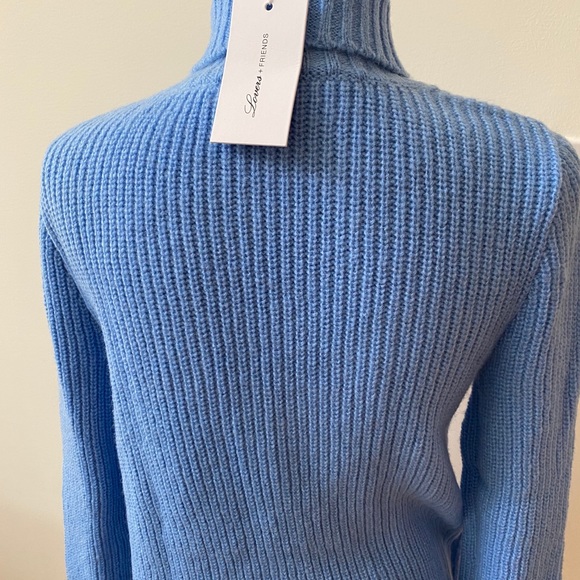 Lovers + Friends Pasha Sweater in Sky Blue - Picture 5 of 7